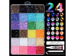 Juego De Pedrería Para Decoración De Uñas, Ideal Para Manicura Y Manualidades. Czhhmart (estilo 6)