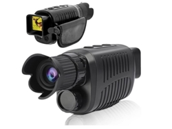 Monoculares de visión nocturna 1080p IR 100% de oscuridad para fotografía, video, caza, viajes, vigilancia, color negro Yizhood