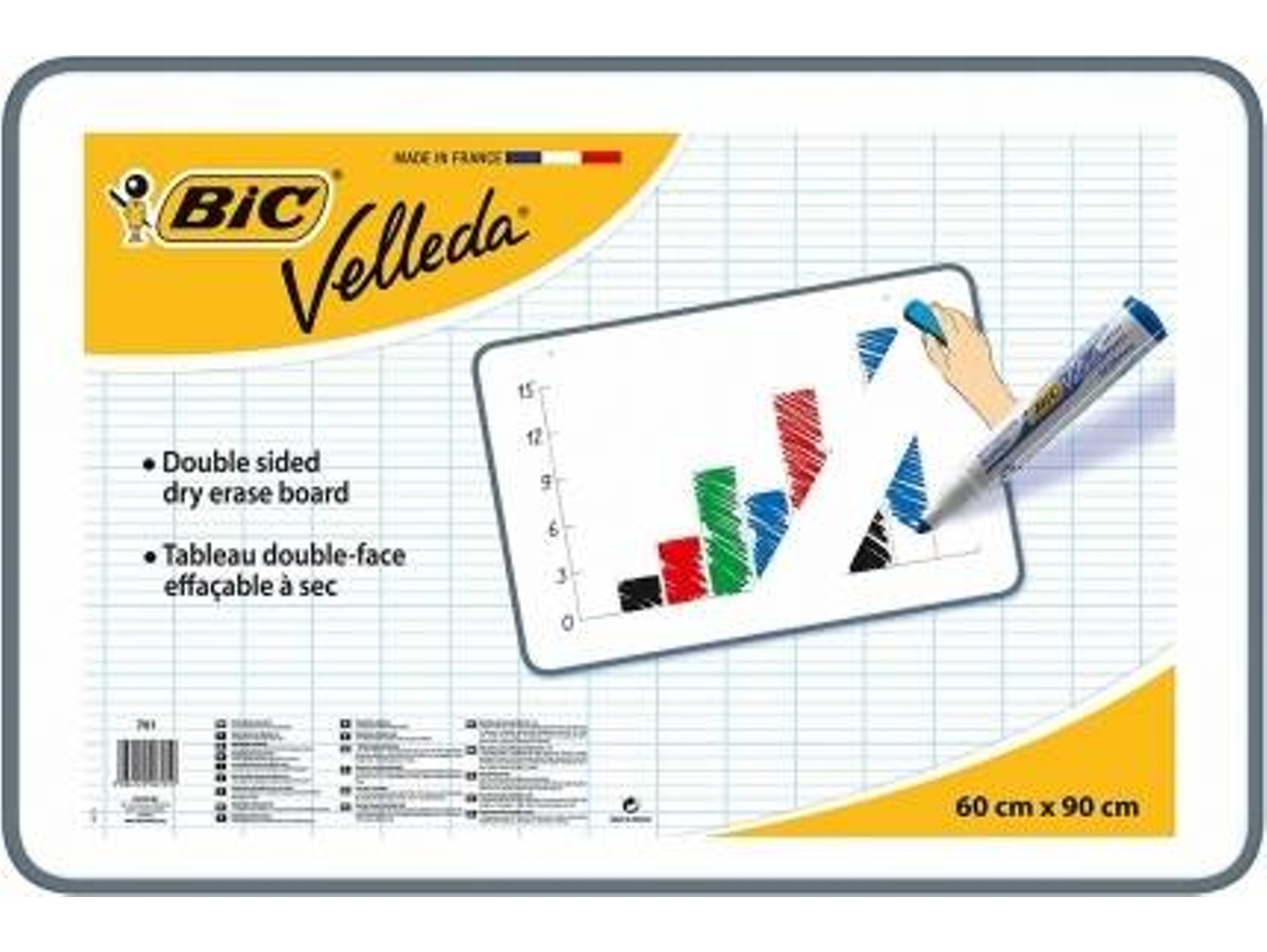 Pizarra BIC Doble cara (60x90cm)