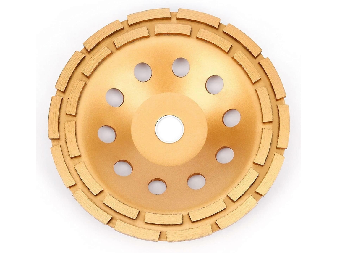 Rueda De Esmeril Diamante 230x22.2mm - Copa Turbo Universal Para Concreto Mármol Granito Ladrillos Yeso Piedra Hormigón