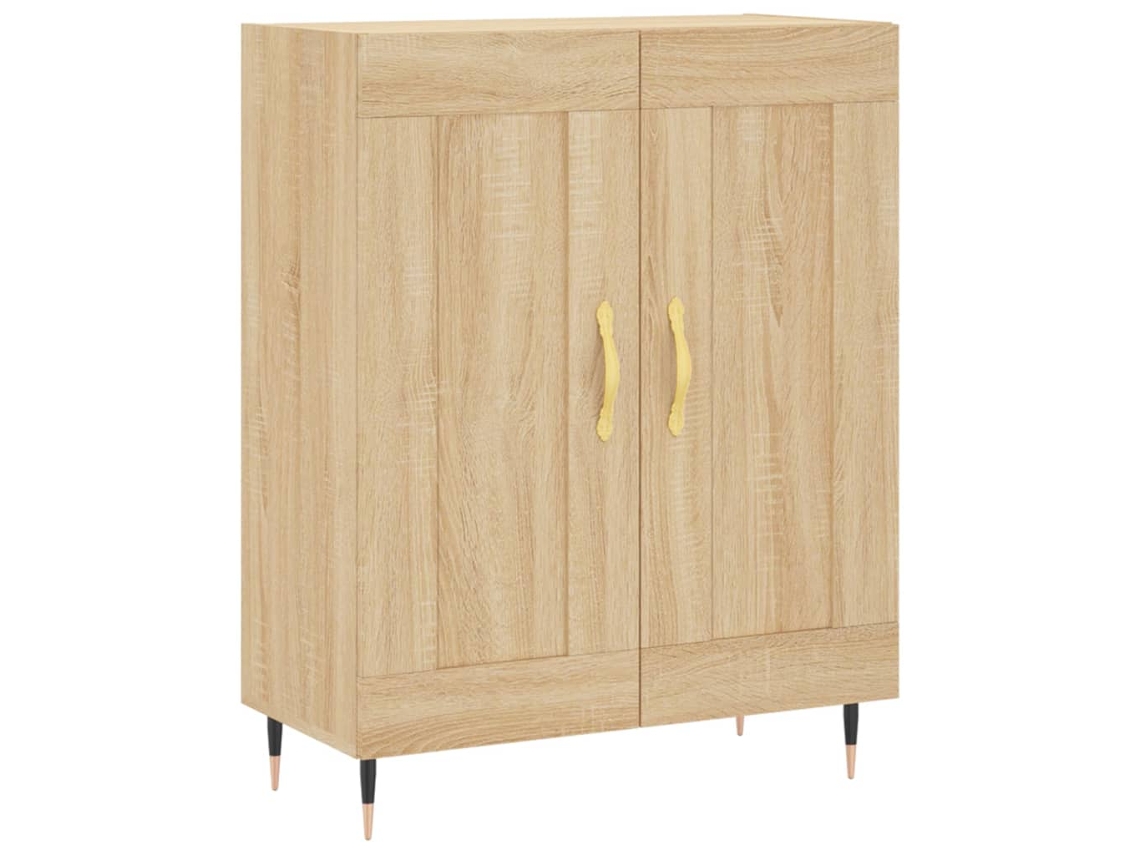Aparador de madera de roble Sonoma Derivados MAISON EXCLUSIVE 69,5x34x90 cm