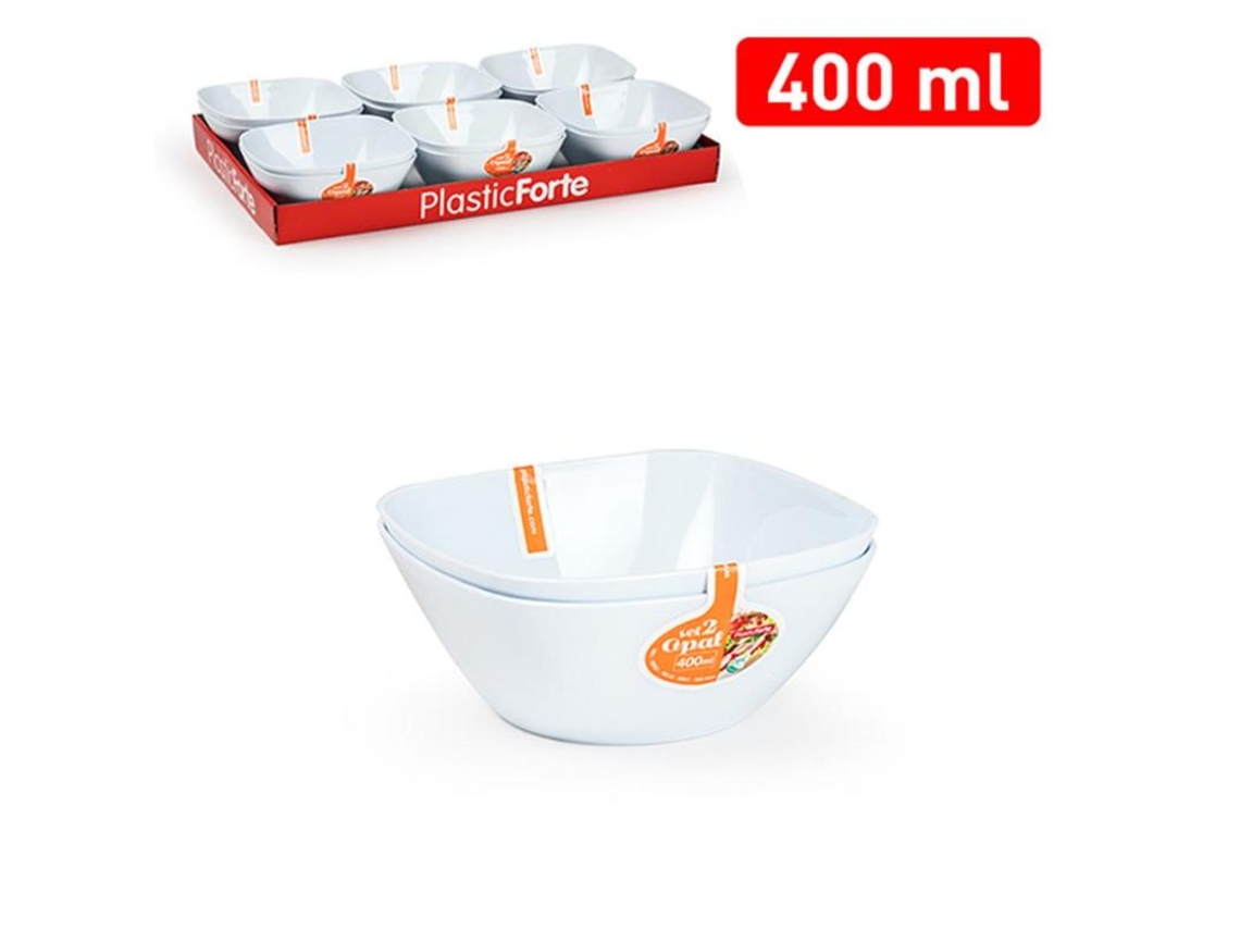 Lavafrutas 200 mlx2 400ml 12x12 cm lote 2