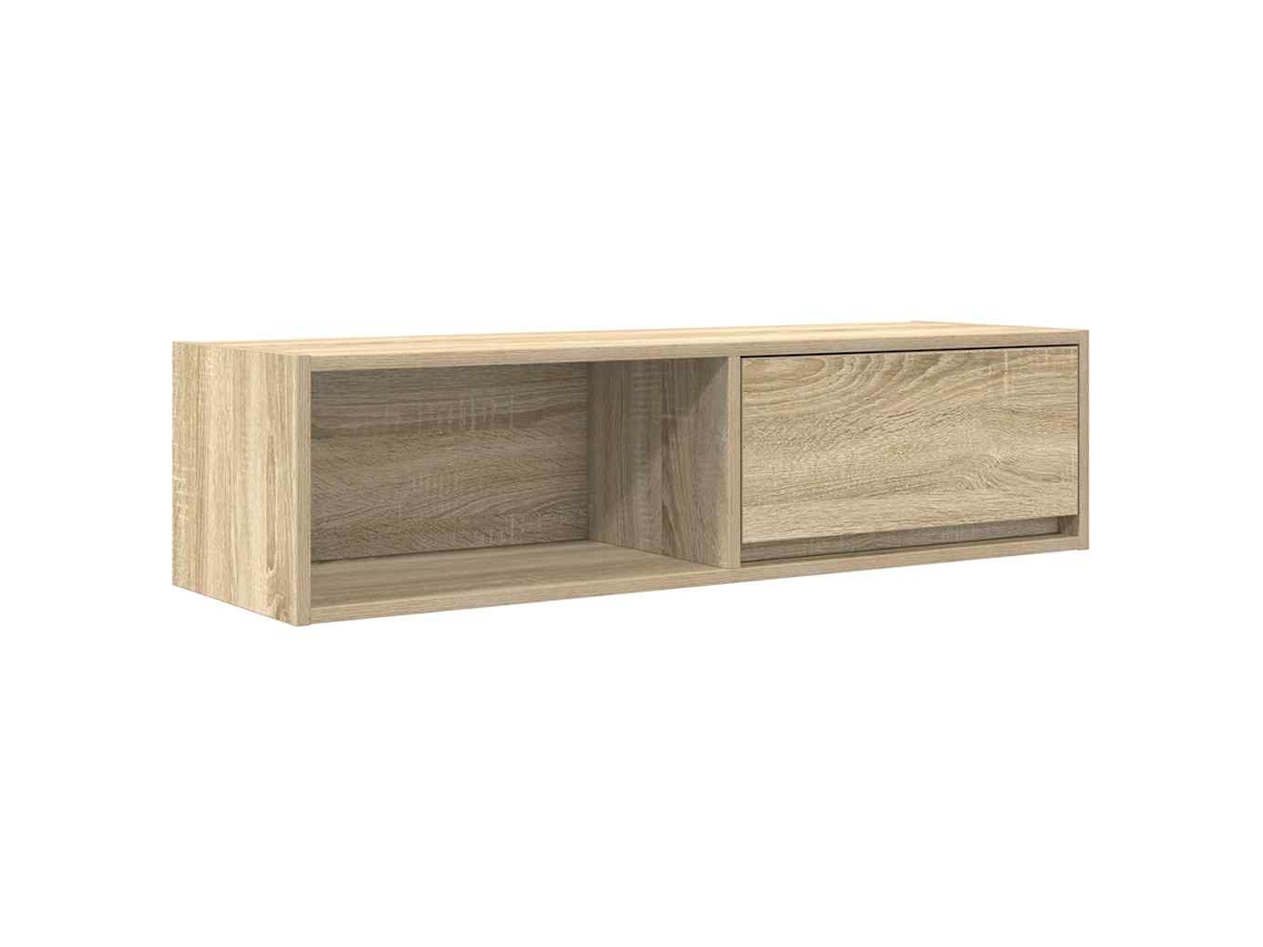 Maison Exclusive - Mueble De Tv De Roble Sonoma 100x31x25,5cm Madera De Ingeniería