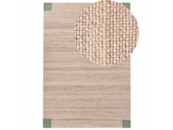 Carpete Retangular De Juta Beliani Amravati De Juta Creme 160x230