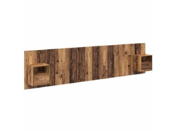 Cabecero con Armario 3 Piezas Madera Antigua Madera Procesada MAISON EXCLUSIVE