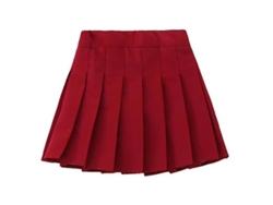 Minifalda De Tenis Plisada De Talle Alto Para Niñas Con Braguita Incorporada (15-16 Años)