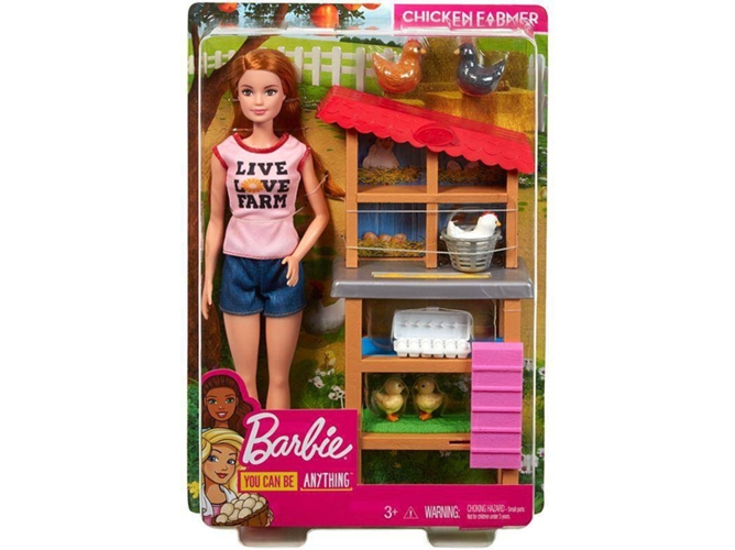 barbie granjera muñeca