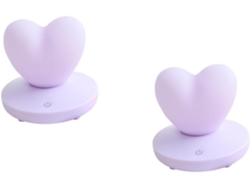 2 Luces Nocturnas Recargables Para Dormitorio Infantil O Habitación De Estudiantes.