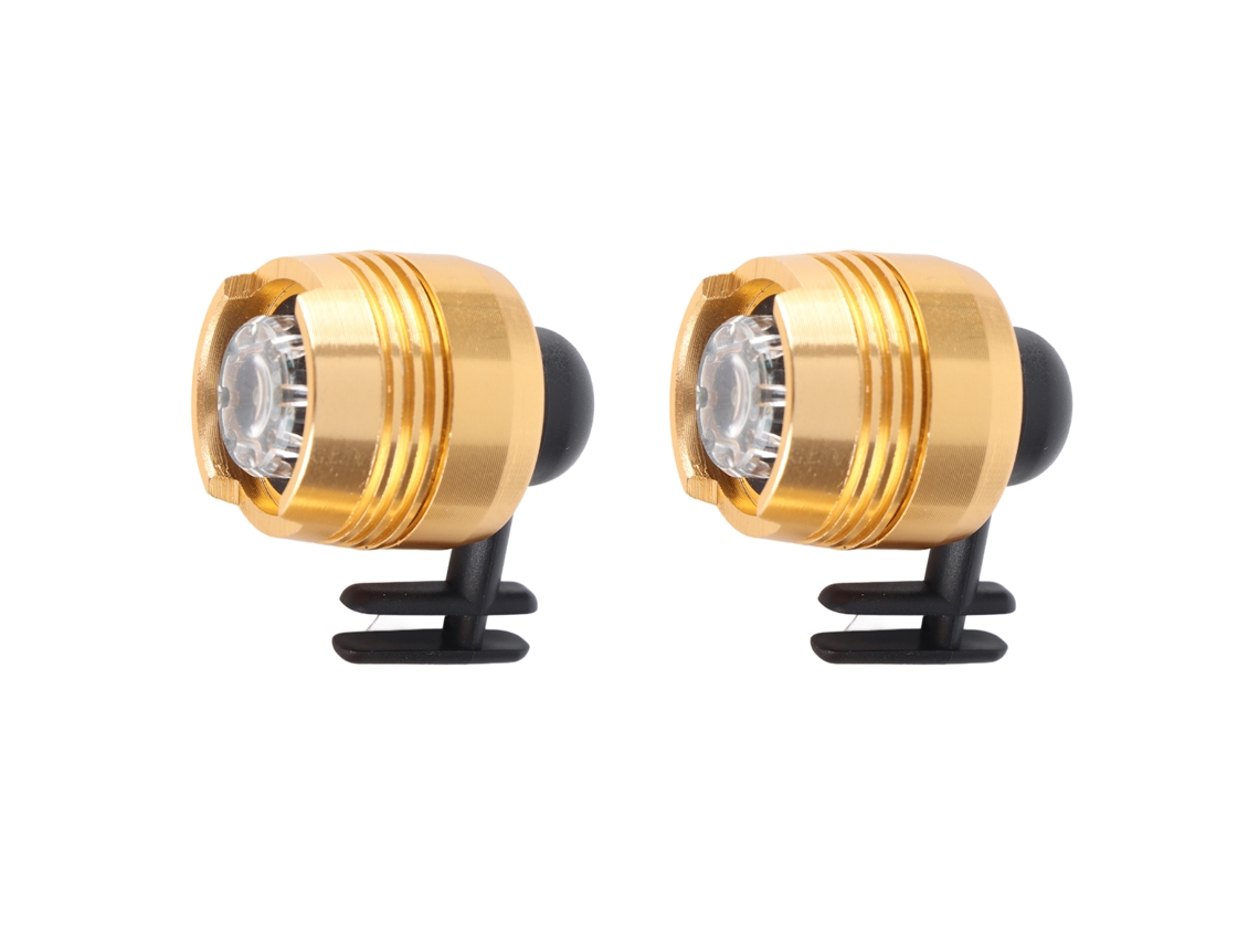 Piezas De Faros Delanteros Para Zapatos De Aleación De Aluminio, Linternas Led Impermeables, Accesorio Para Acampar Al Aire Libre, Senderismo, Color