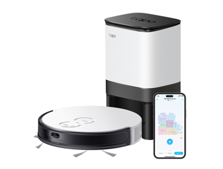 Robot Aspirador TP-LINK TapoRV20MopPlus (Autonomía 180 min - Blanco)