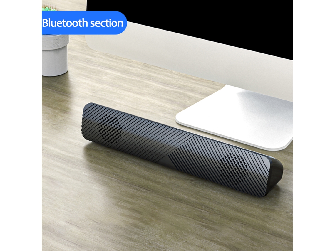 Mini Barra De Sonido Usb Para Ordenador/tableta Con Altavoz Bluetooth De 3 W V-108