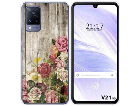 Carcasa Vivo V21 5G TUMUNDOSMARTPHONE Dibujos Multicolor