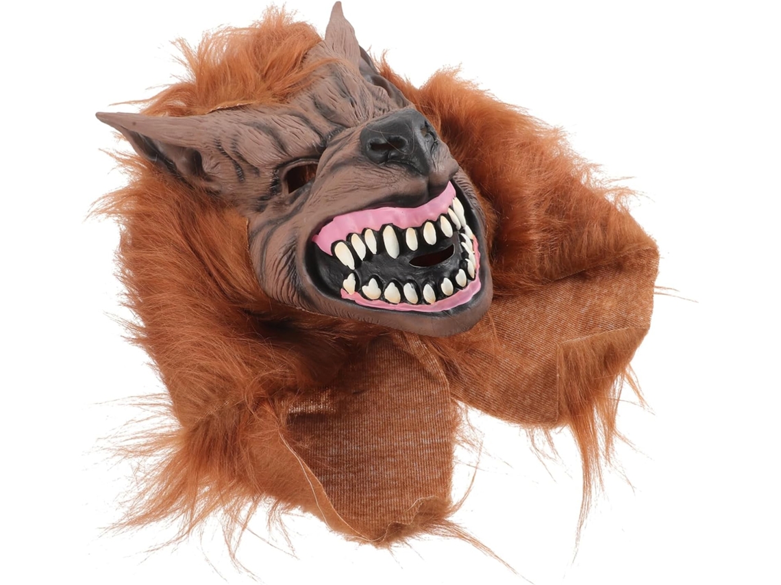 Wolf Mask For Halloween - Scary Acessório Para Cosplay E Festas À Fantasia