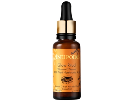 Serum Ritual de Luminosidad Con Vitamina C Y Ácido Hialurónico de Origen Vegetal 30 Ml ANTIPODES