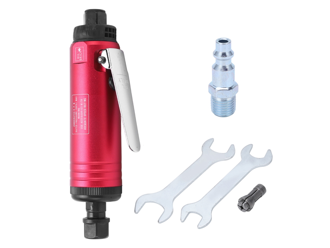 Taladro Neumático Mini Compacto De 20000 Rpm Con Portabrocas De 3 Mm/6 Mm Y Herramienta De Pulido.