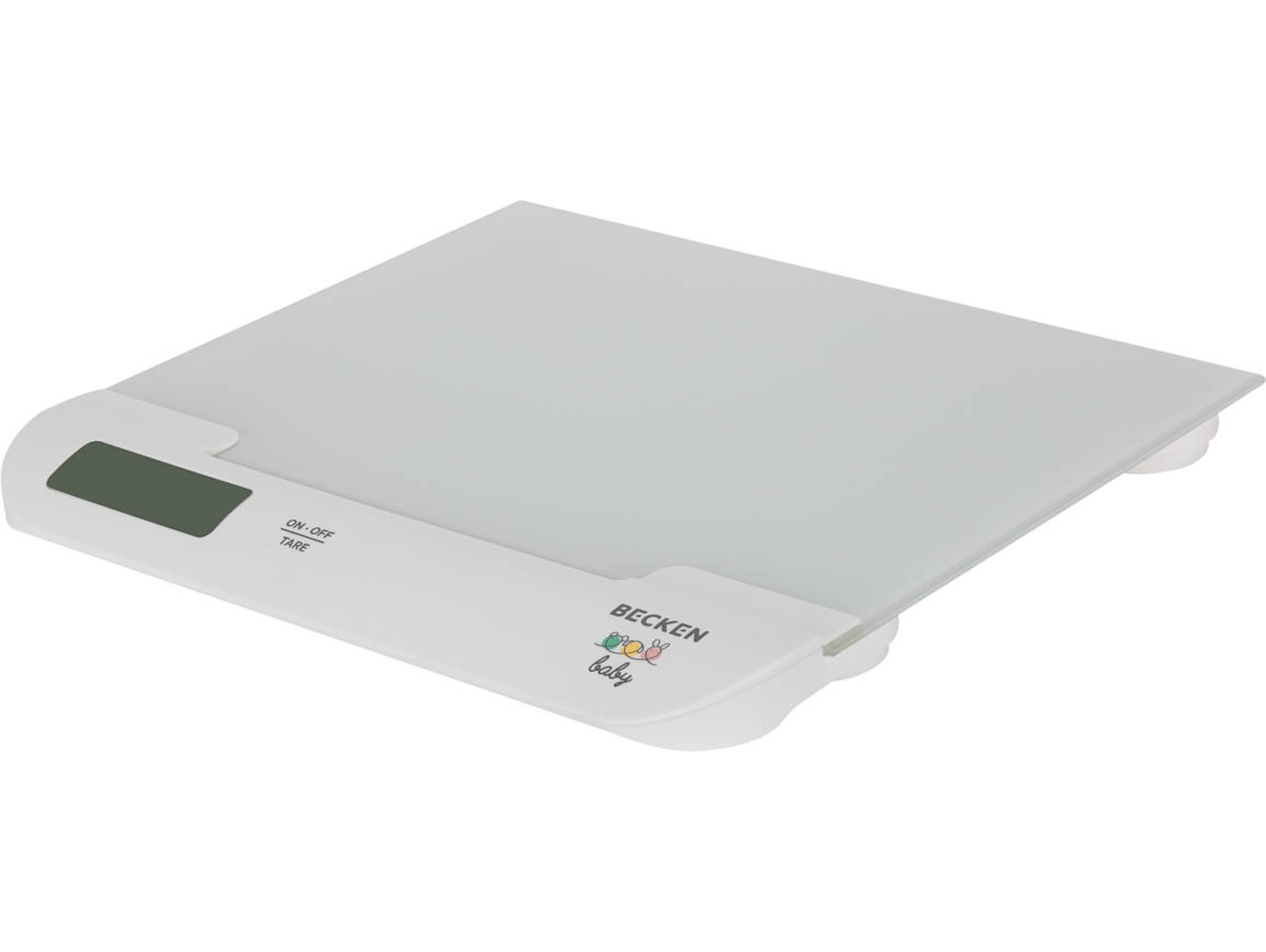 Báscula Digital de Bebé BECKEN Baby BCS-2973 (Evolutiva | Hasta 20kg | Blanco)