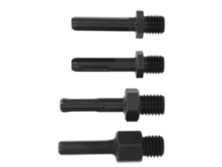 Juego De 4 Adaptadores De Enchufe Para Taladro, De Acero De Alto Carbono.
