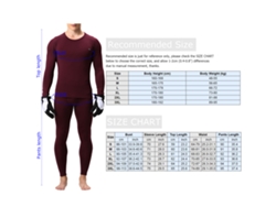 Conjunto De Ropa Interior Térmica De Invierno Para Hombre De 2 Piezas Con Forro, Leggings, Cuello Redondo, Mangas Largas Y Pantalones Abrigados.