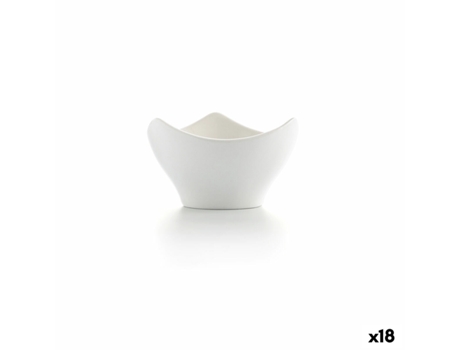 Cuenco Ariane Alaska Mini 9 x 5,6 x 4,3 cm Cerámica Blanco (18 Unidades)