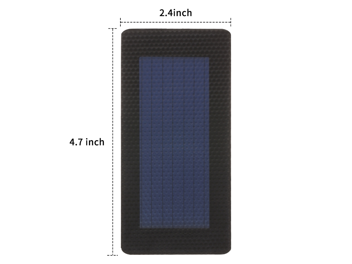 Panel Solar Flexible Para Armar Uno Mismo, 0.3w/2v, 120x60mm, Para Luces, Juguetes Y Exhibidores.