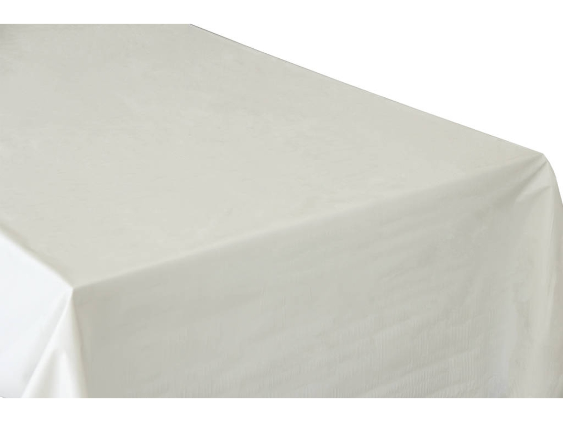 Protector De Mesa 1,40X50Mts Pvc Blanco Modelo Pureza