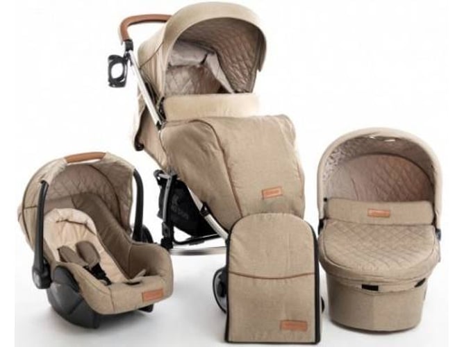 Carrito de Bebé Trio KIKKA BOO Trio Madrid 3 In 1