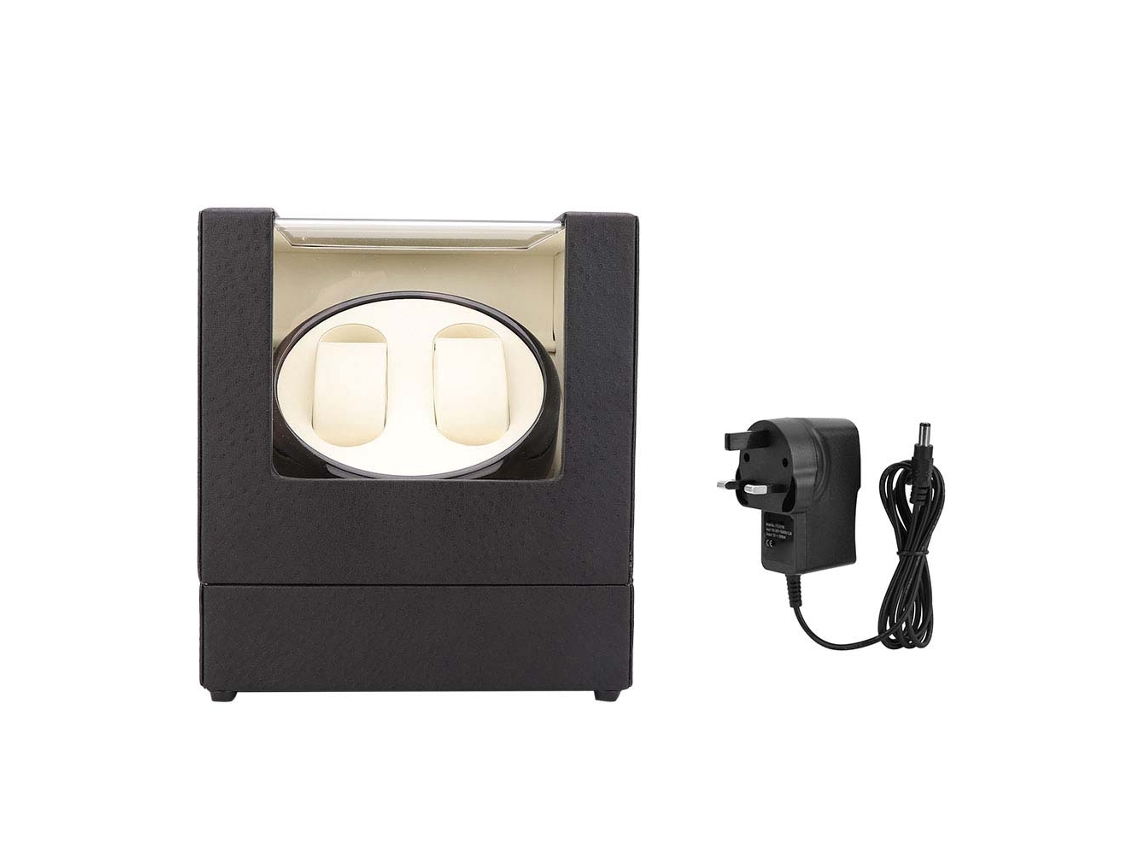 Caja organizadora automática para reloj mecánico 20 Beige