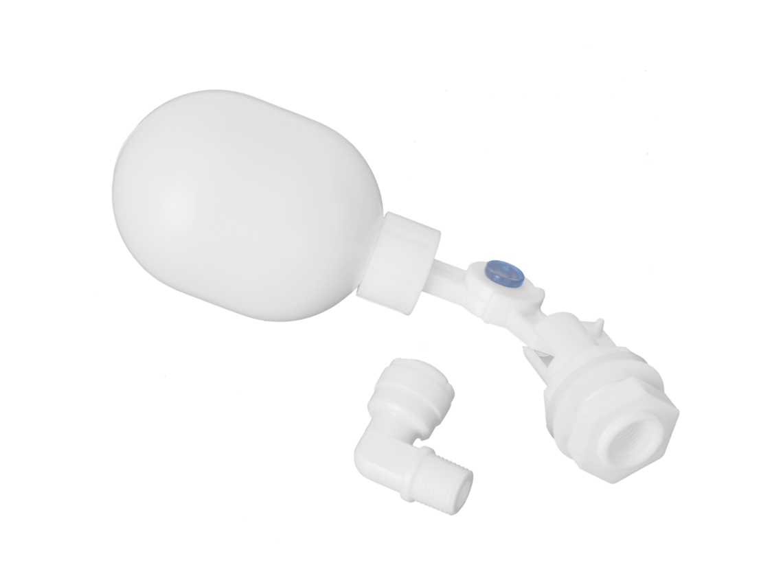 Mini Válvula De Flotador De Plástico Ajustable Para Sistema De Ósmosis Inversa Ro/di De Acuario