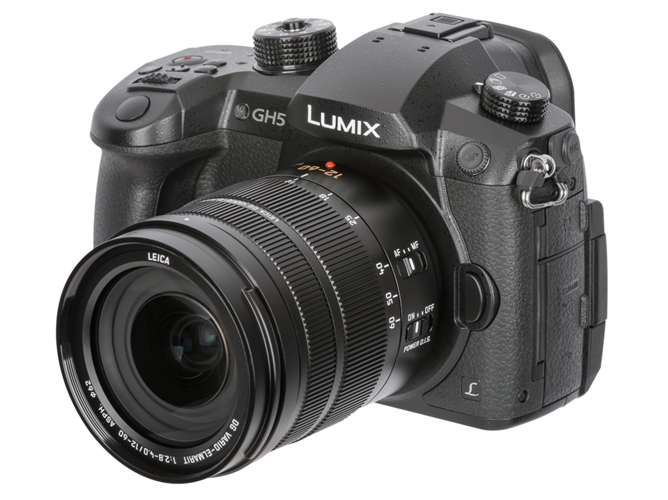Panasonic Lumix Dcgh5l milc 203 live mos 5184 x 3888 pixeles negro evil dcgh5 objetivo leica 1260mm de 20.3mpx dual 5 20.3 pantalla 3.2 visor oled estabilizador 2 ejes 4k wifi bluetooth kit 12 60 mmf2.8f4 dcgh5leck 43 100 25600 1260 f2.84.0 gh5