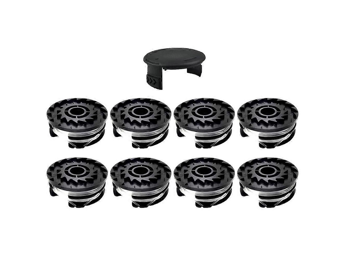 R8z Para Cortacésped Parkside 8 Carretes + 1 Tapa De Carrete Juego De Accesorios Para Desbrozadora F3y, Tlp-01 Tlp-01-1