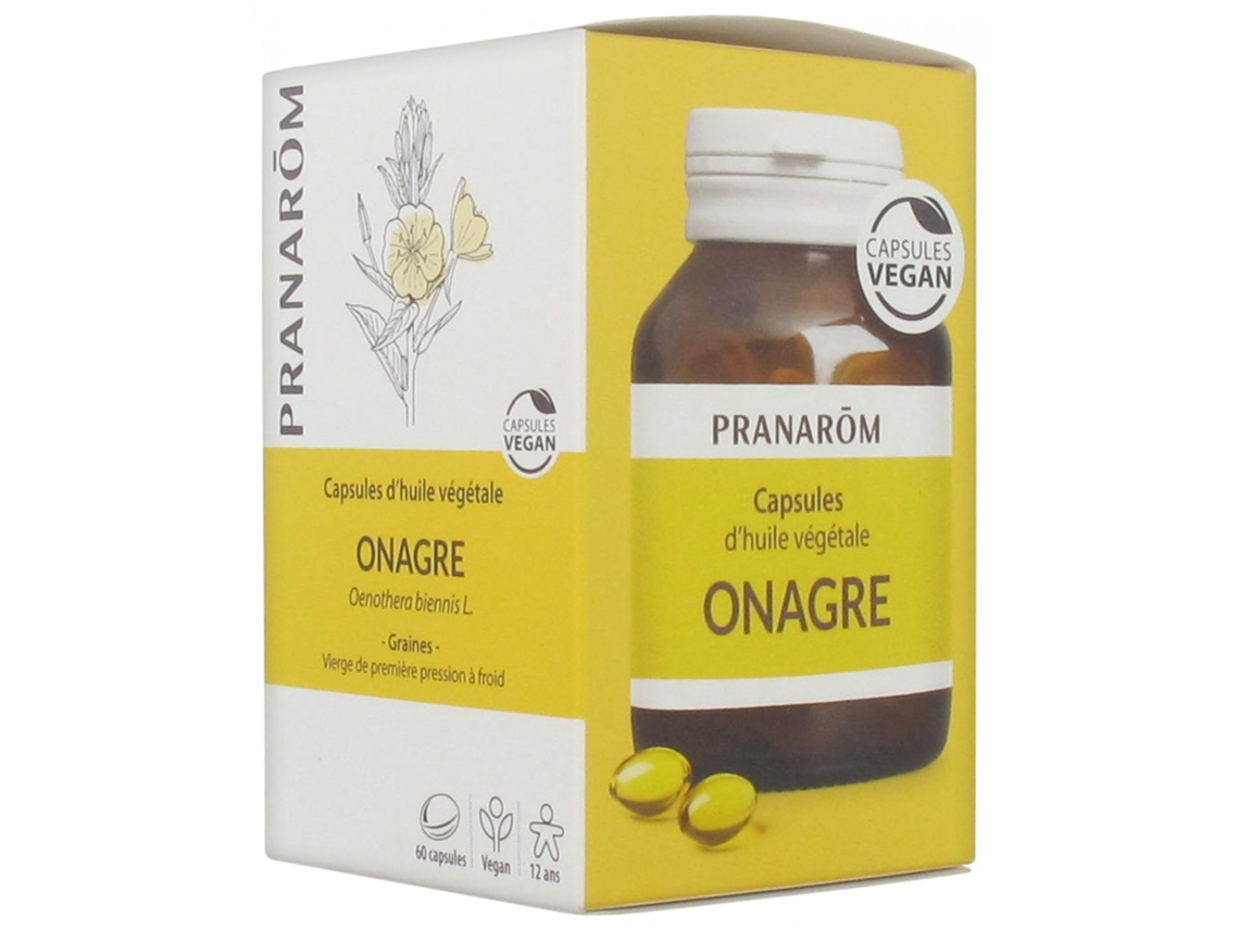 Aceite de Onagra En Cápsulas 60 Cápsulas PRANARÔM
