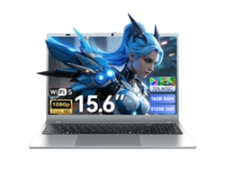 Portátil Vanwin de 15,6 pulgadas, procesador Intel® Pentium® Gold 6500y de 3,4 GHz, 16 GB de RAM, SSD de 512 GB, ratón Vanwin.