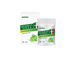 Crema de cuidado herbal con propiedades naturales para una piel sana.