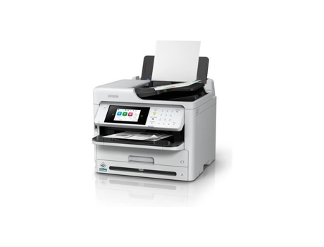 Impresora multifunción de inyección de tinta en blanco y negro epson workforce pro wf-m5899dwf 216 x 297 mm