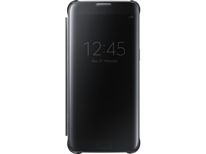 Funda SAMSUNG Galaxy S7 Edge Clear View Negro