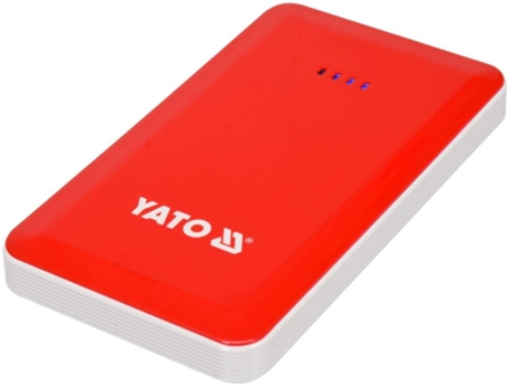 Power Bank Yt Externa Polímero Litio YATO Rojo