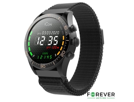 Smartwatch FOREVER Multifunción Para Android Ios Icono Para Siempre