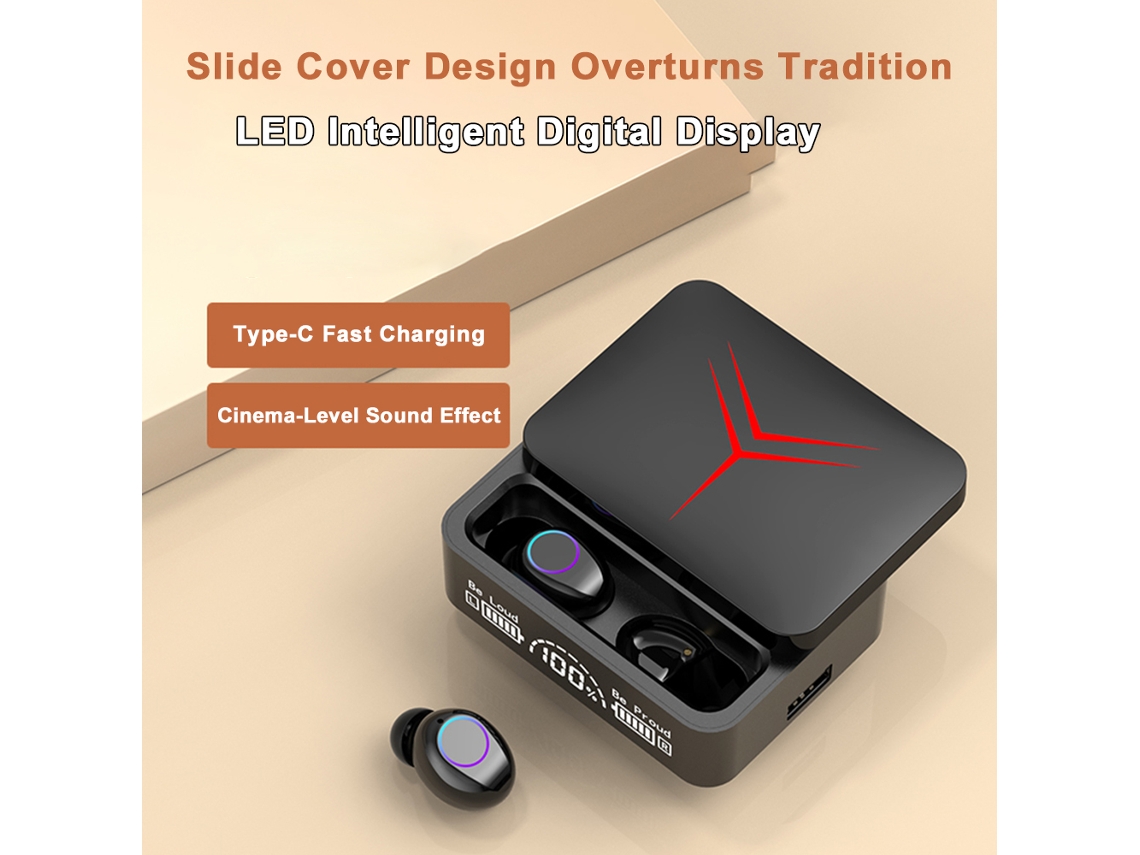 Auriculares inalámbricos para juegos Aetheria con micrófono, control táctil, batería de larga duración, HiFi y Bluetooth 5.3.