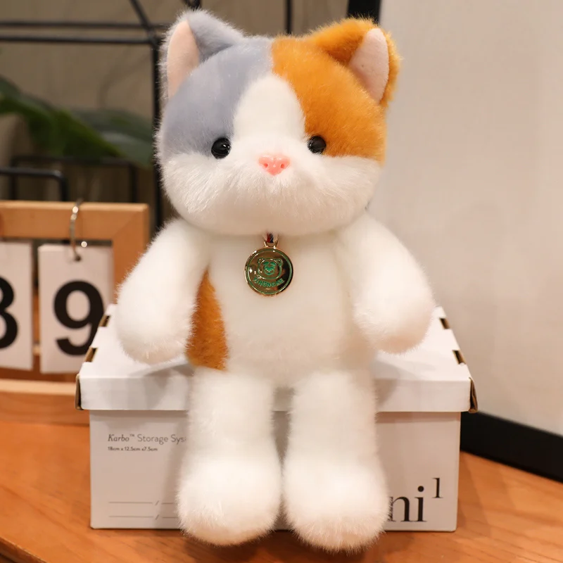 (estilo 12-23 Cm) Lindos Peluches De Animales De Dibujos Animados Realistas, Muñecos Hechos A Mano