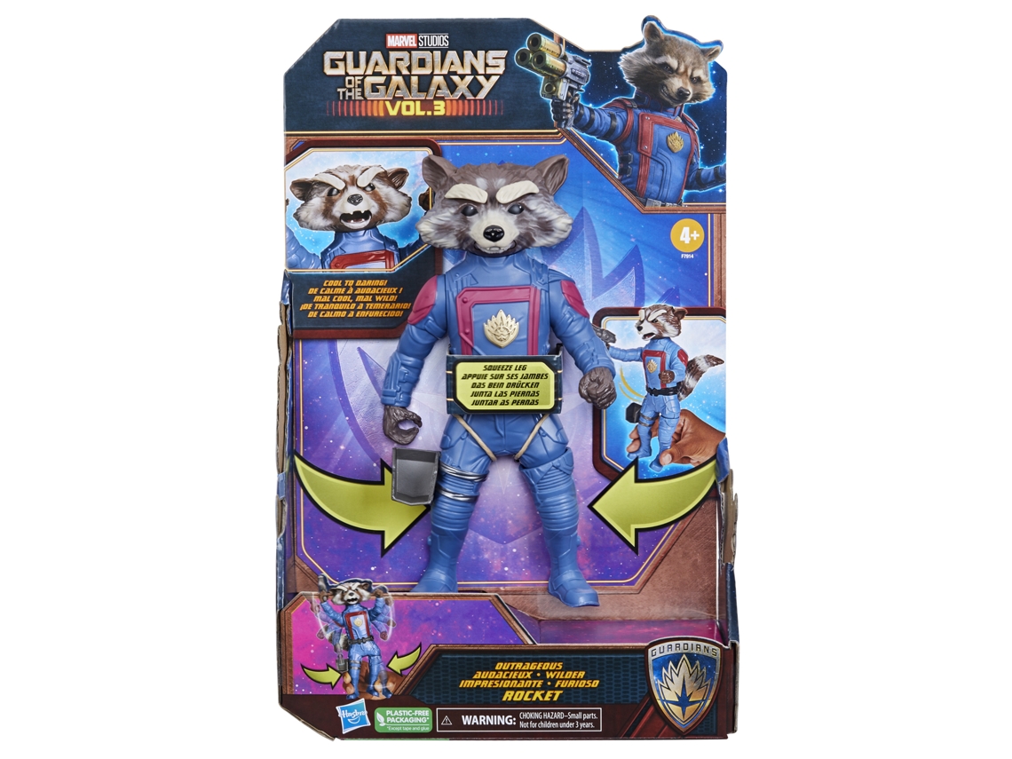 Figura MARVEL CLASSIC Studios Guardians Of The Galaxy Vol. 3 Rocket (Edad Mínima Recomendada: 4 años)
