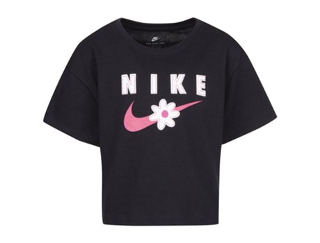 Camiseta de Niños para Deporte NIKE KIDS Daisy Negro (5/6 Años)