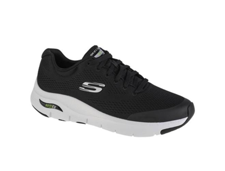 Zapatillas SKECHERS Arch Fit Hombre (45 - Negro)