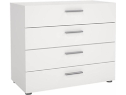 Cómoda TVILUM Porto 4 Cajones (Blanco - 80,2x40,25x68,1cm)