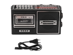 Radio Cassette Recorder Reproductor Portátil Am Fm De Banda Completa Sin Ruido 220v Enchufe Eu