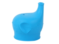 Tapa de taza con forma de elefante de silicona, reutilizable NEVEANCE