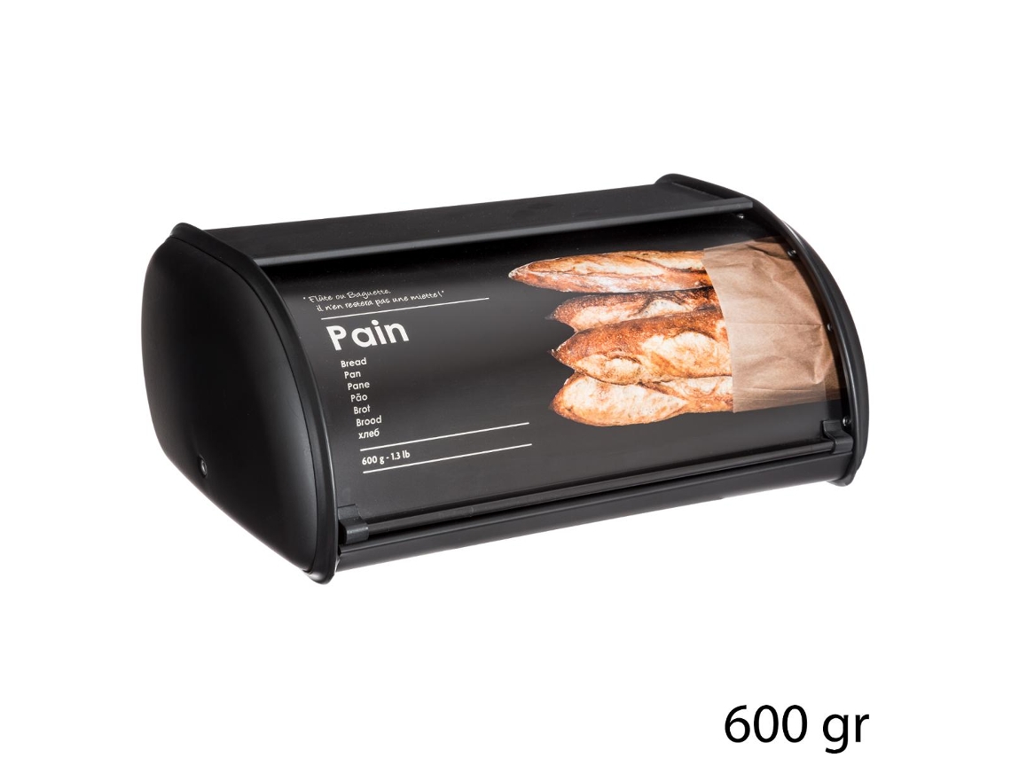Panera Metálica Black Edition 37,5 Cm Negra 5 FIVE SIMPLY SMART
