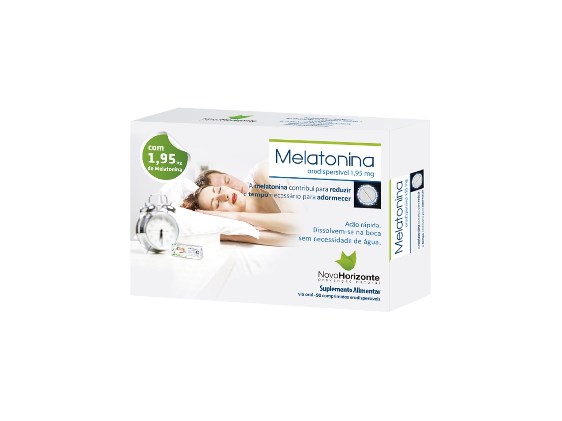 Melatonina bucodispersable 1,95 Mg. 90 Comprimidos NUEVO HORIZONTE