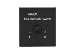 Conmutador De Interfaz Multimedia Hd Bidireccional 8k 4k 40 Gbps Plug And Play Para Ps4 Xbox