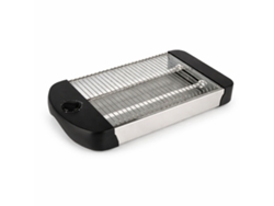 Tostadora horizontal Pritech KI-047 de 600 W, color negro y plateado
