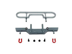 Gris Protector Parachoques Delantero Metal Mejorado Range Rover Discovery 1 Fms Fcx24m 1/24 Off-road
